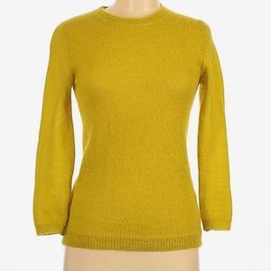Massimo Dutti yellow sweater